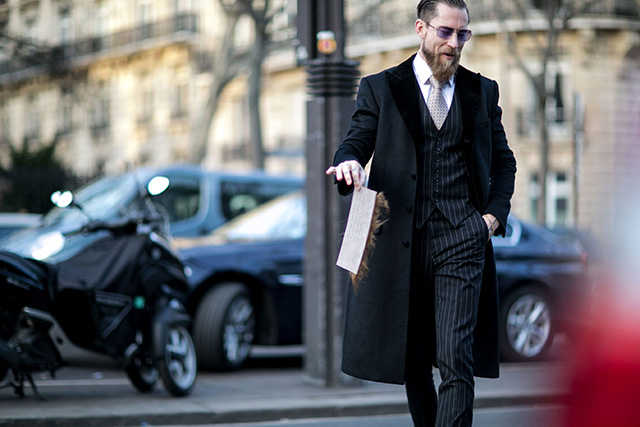Неделя моды в Париже F/W 2015: street style. Часть 2 (фото 13)
