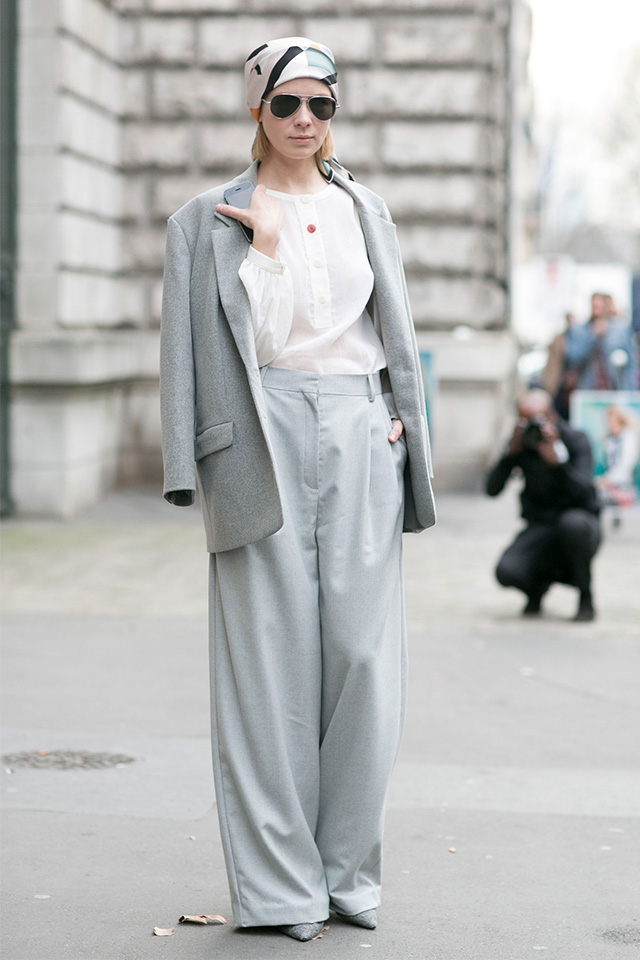 Неделя моды в Париже F/W 2015: street style. Часть 5 (фото 3)