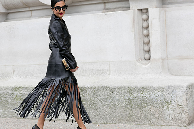 Неделя моды в Париже F/W 2015: street style. Часть 6 (фото 20)