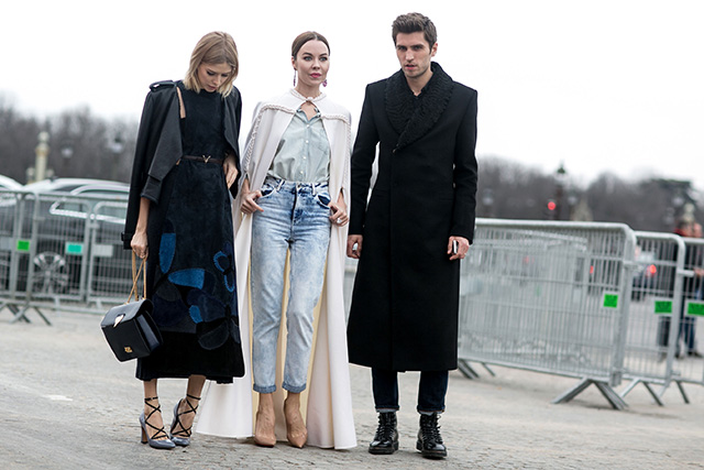 Неделя моды в Париже F/W 2015: street style. Часть 6 (фото 3)