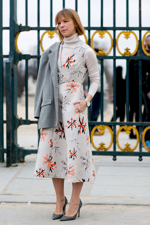 Неделя моды в Париже F/W 2015: street style. Часть 6 (фото 6)