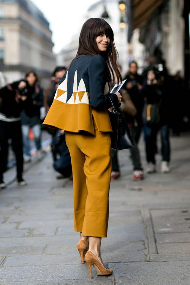 Неделя моды в Париже F/W 2015: street style. Часть 2 (фото 3)