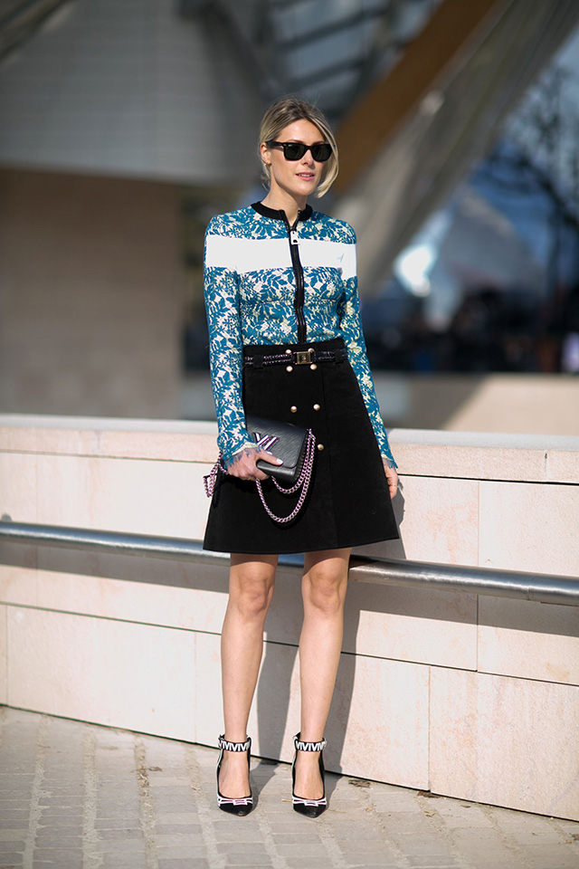 Неделя моды в Париже F/W 2015: street style. Часть 7 (фото 27)