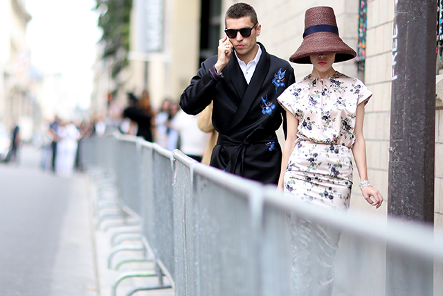 Неделя высокой моды в Париже: street style. Часть 1 (фото 1)