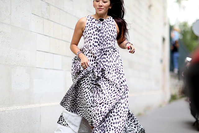 Неделя высокой моды в Париже: street style. Часть 1 (фото 6)