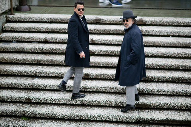 Street style на Pitti Uomo, осень-зима 2016. Часть III (фото 1)