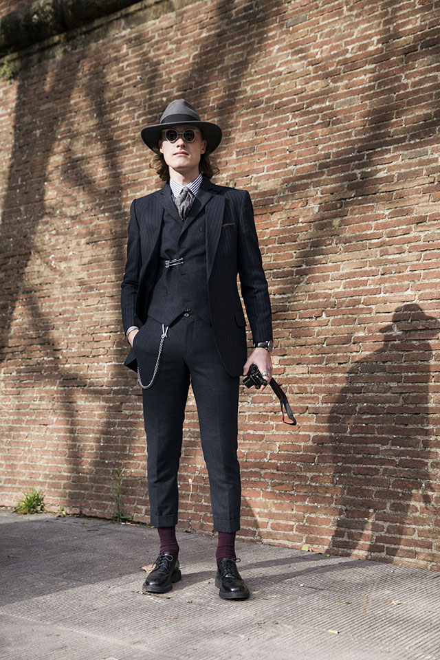 Street style на Pitti Uomo, осень-зима 2016. Часть I (фото 5)