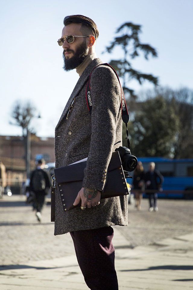 Street style на Pitti Uomo, осень-зима 2016. Часть II (фото 5)