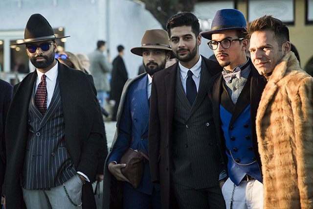 Street style на Pitti Uomo, осень-зима 2016. Часть II (фото 6)