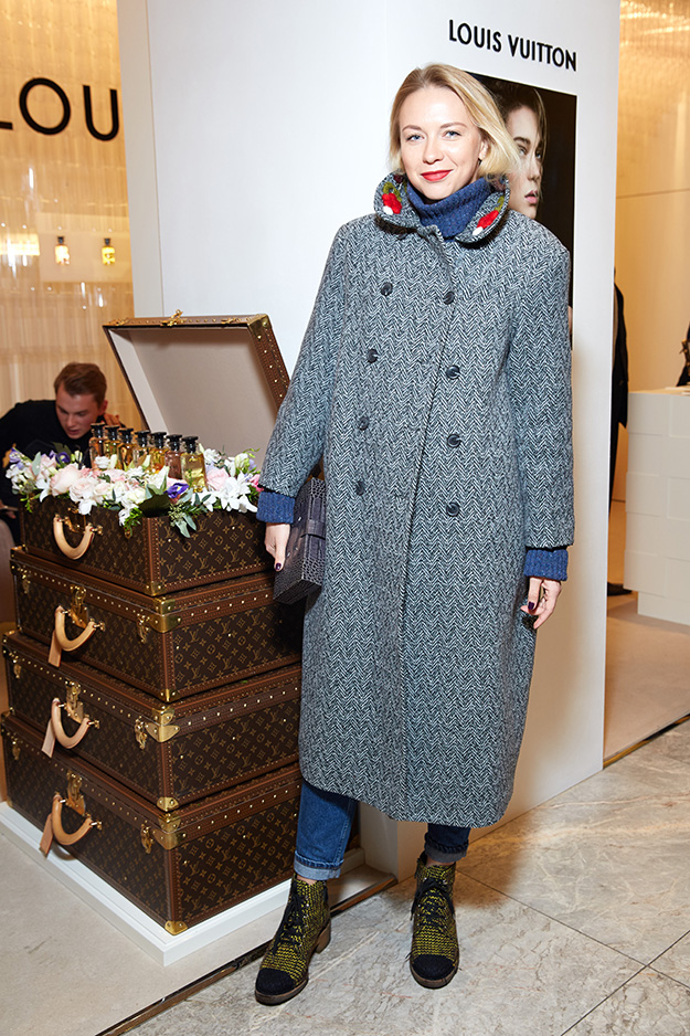 Анжелика Тиманина Открытие парфюмерного корнера Louis Vuitton в ЦУМе (фото 6)
