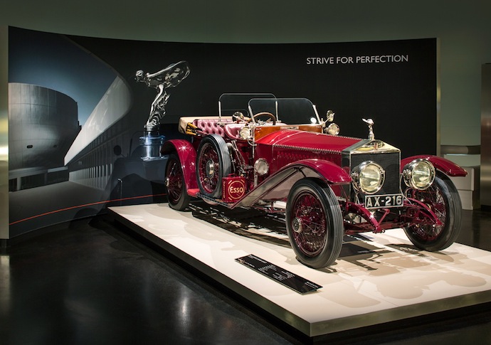Экспонат выставки Rolls- Royce 