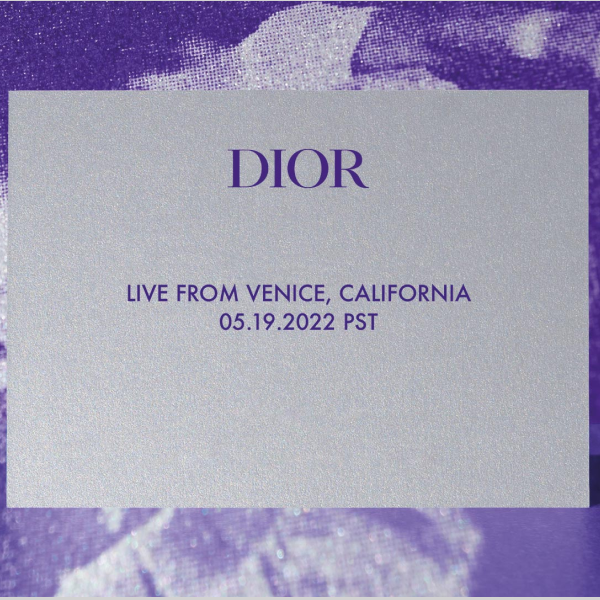 Смотрим показ коллекции Dior Men Resort 2023