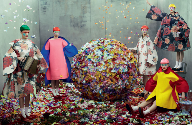 Золото нации: все подробности юбилейной выставки Vogue Italia (фото 6)