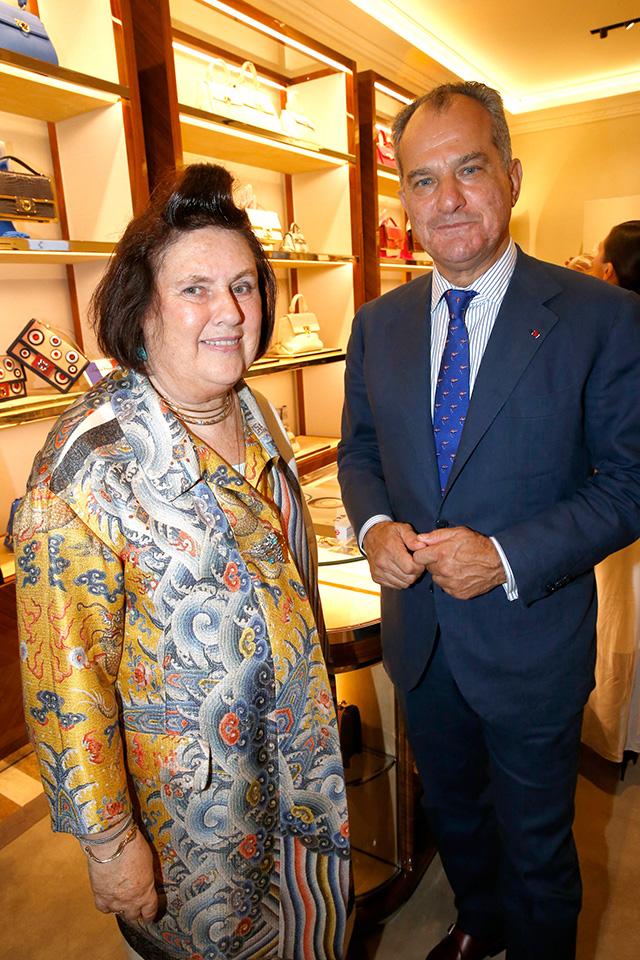 Сьюзи Менкес и Леонардо Феррагамо Гости открытия бутика Salvatore Ferragamo в Париже (фото 8)