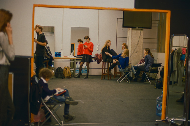 Backstage показа ЦУМ Fashion Show, осень-зима 2015/2016 (фото 19)