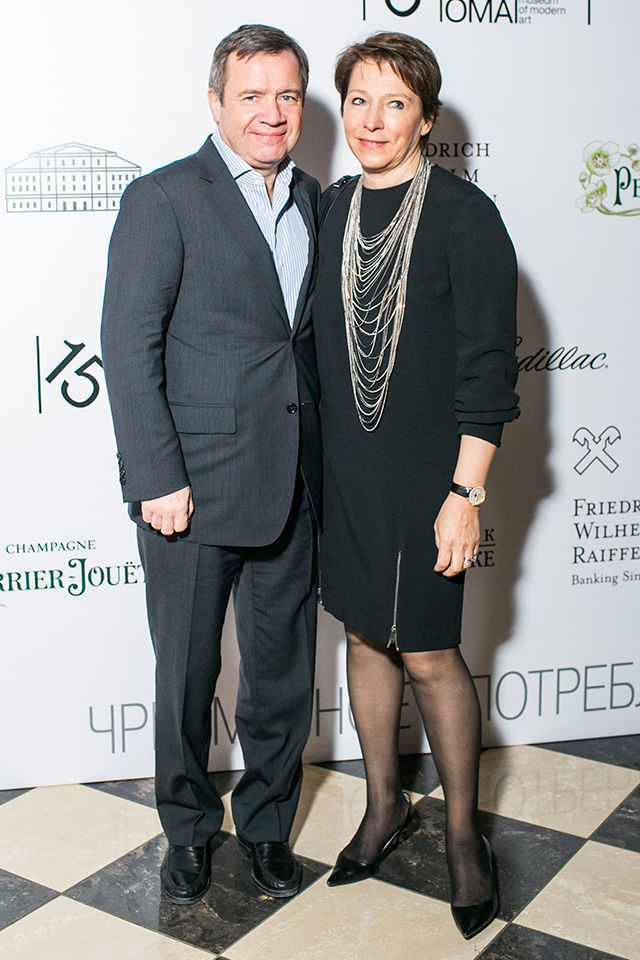 Валентин и Татьяна Юмашевы Торжественный прием в честь 15-летия ММОМА (фото 8)