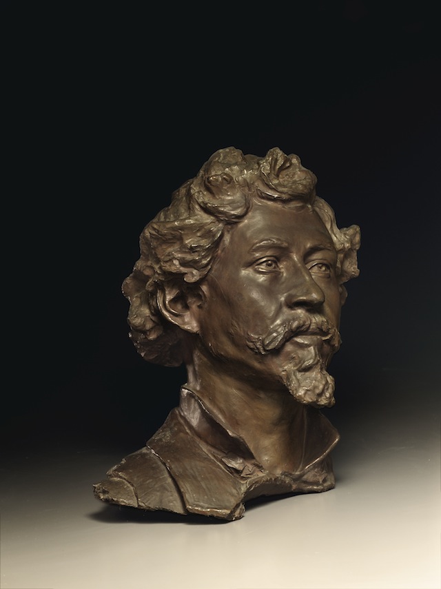 Виктор Васнецов (1848—1926). "Портрет И. Е. Репина", бронза с темно-коричневой патиной, отлит в 1909 году Редкие работы из частных коллекций на русских торгах Christie’s (фото 4)