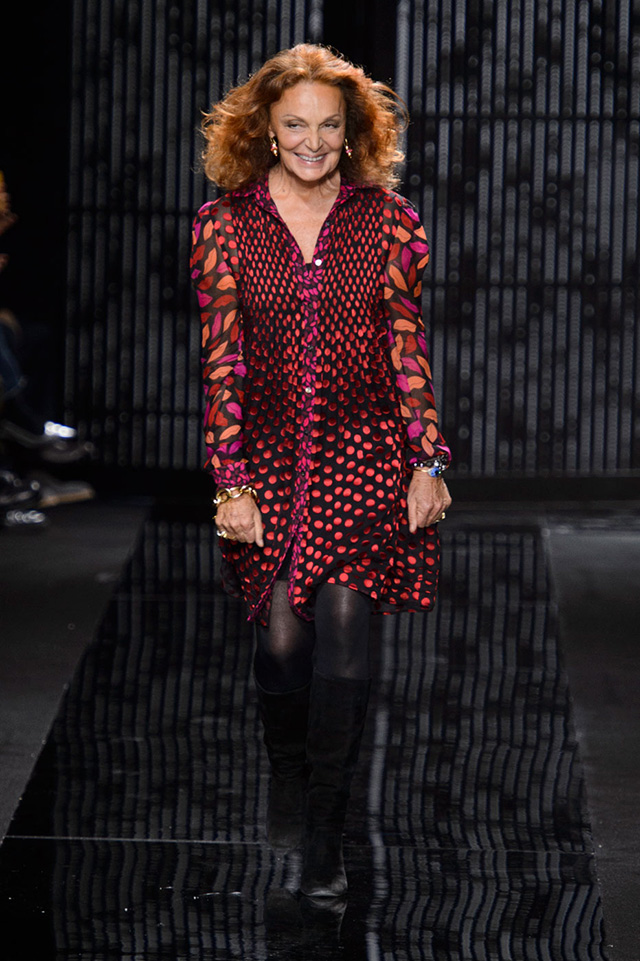 Обзор Buro 24/7: Diane von Furstenberg, осень-зима 2015 (фото 1)