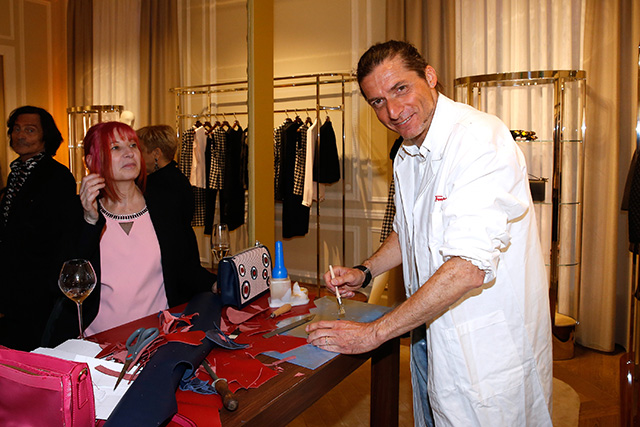 Гости открытия бутика Salvatore Ferragamo в Париже (фото 4)