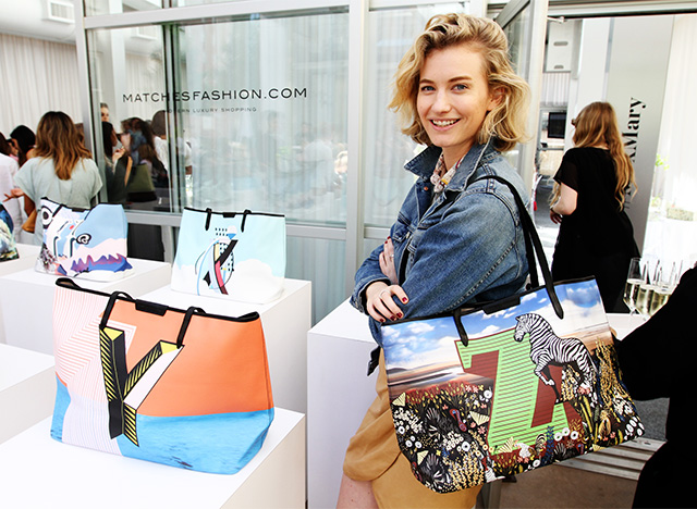 Презентация коллекции сумок Мэри Катранзу для Matchesfashion.com (фото 7)