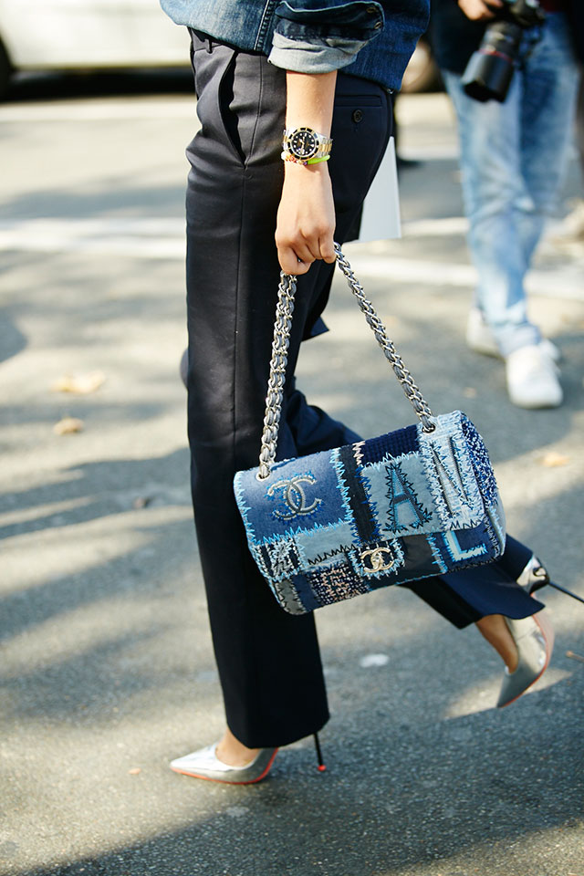 Неделя моды в Париже, весна-лето 2016: street style. Часть 3 (фото 11)