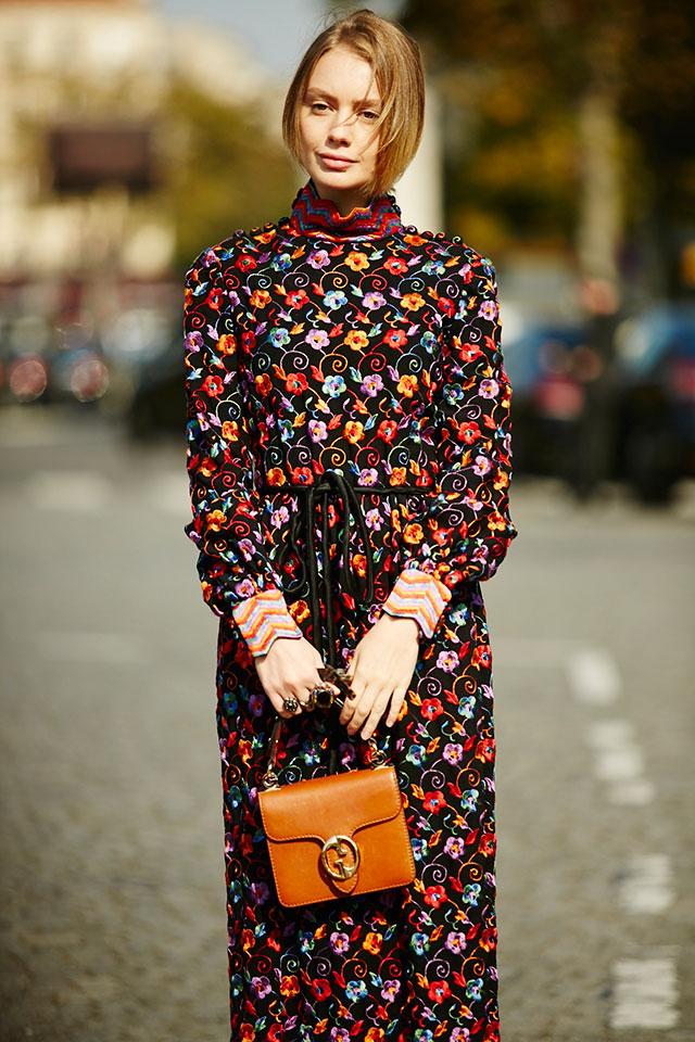 Неделя моды в Париже, весна-лето 2016: street style. Часть 3 (фото 8)