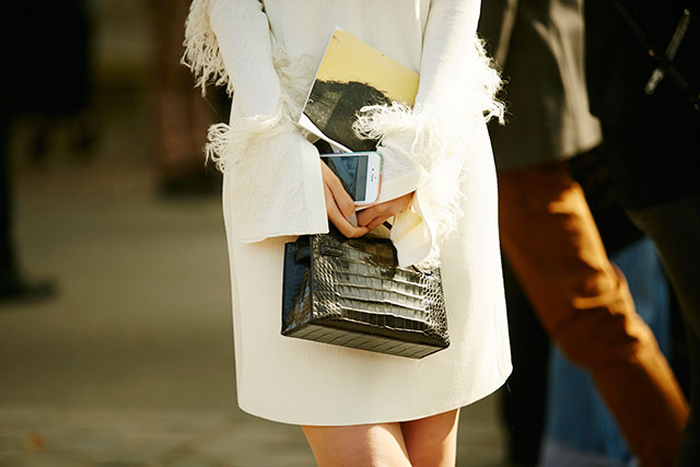 Неделя моды в Париже, весна-лето 2016: street style. Часть 3 (фото 19)