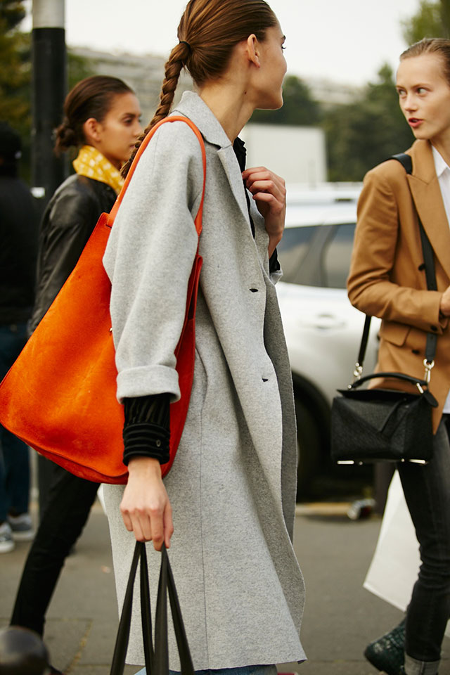 Неделя моды в Париже, весна-лето 2016: street style. Часть 3 (фото 17)