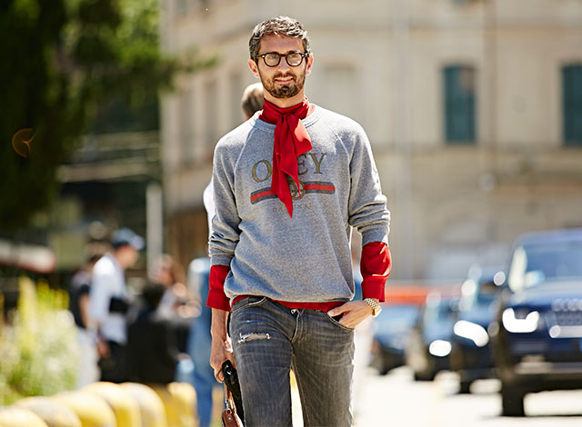 Неделя моды в Милане, весна-лето 2017: street style. Часть 2 (фото 10)