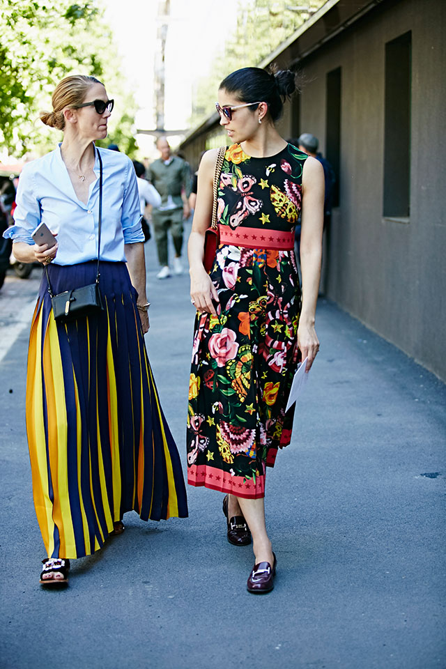 Неделя моды в Милане, весна-лето 2017: street style. Часть 2 (фото 9)