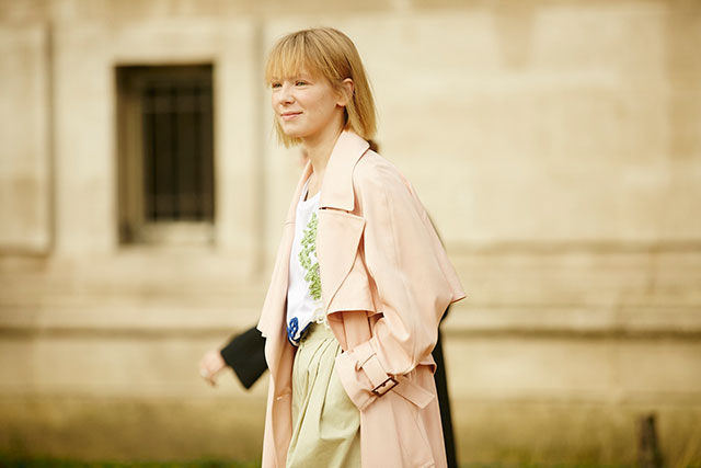 Неделя моды в Париже, весна-лето 2016: street style. Часть 4 (фото 16)