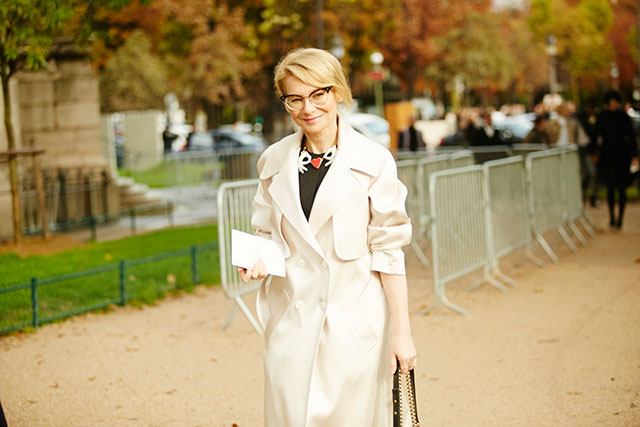 Неделя моды в Париже, весна-лето 2016: street style. Часть 4 (фото 13)