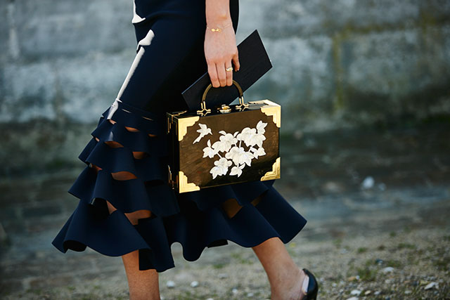 Неделя моды в Париже, весна-лето 2016: street style. Часть 4 (фото 25)