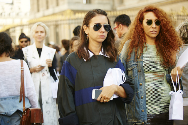 Неделя моды в Париже, весна-лето 2016: street style. Часть 2 (фото 7)