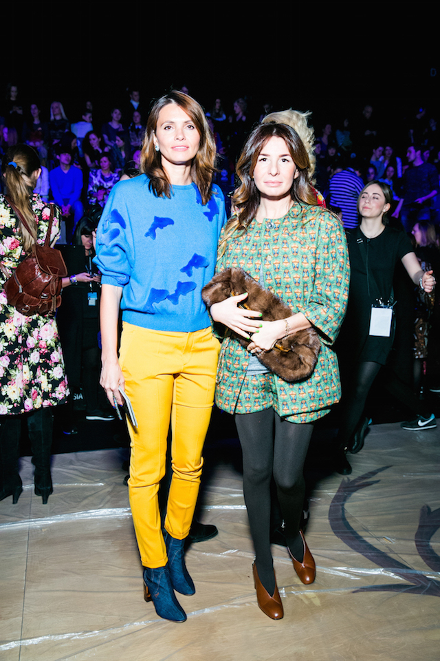 Гости показа Алены Ахмадуллиной осень-зима 2016 (фото 11)