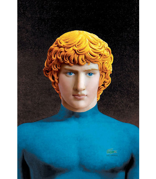 Ольга Тобрелутс. Модели (деталь), Полиптих, 6 частей, 1995-1996 Выставка художников "Новой академии" в Будапеште (фото 1)