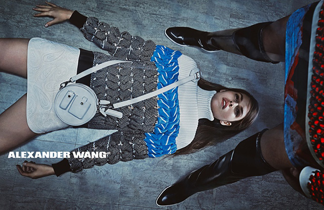 Первый кадр: рекламная кампания Alexander Wang, осень-зима 2014 (фото 5)