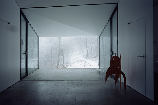 Частная японская галерея в лесу (фото 3)