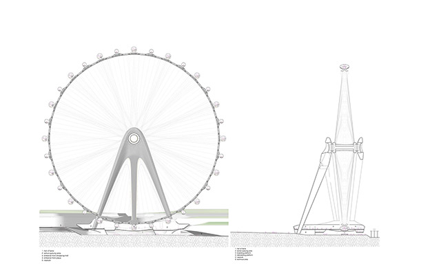 В Японии построят самое большое колесо обозрения в мире (фото 1)