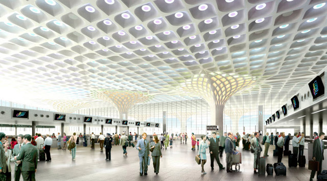 Новый терминал аэропорта в Мумбаи (фото 6)