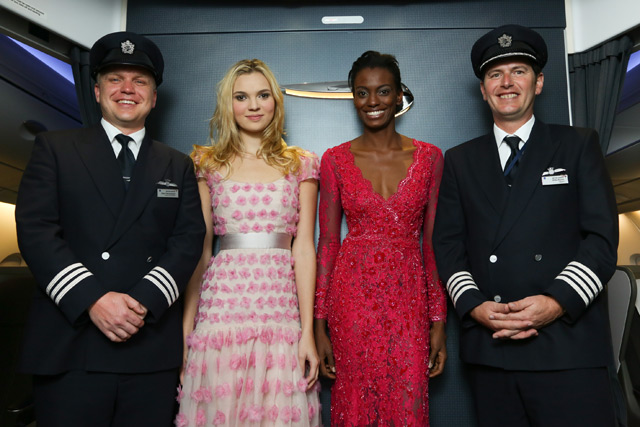 British Airways и Harrods устроили модное дефиле в небе (фото 2)
