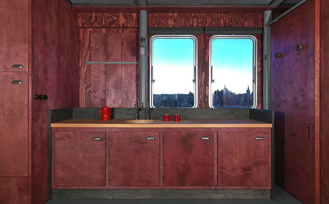 Отель-корабль на крыше Queen Elizabeth Hall в Лондоне (фото 2)