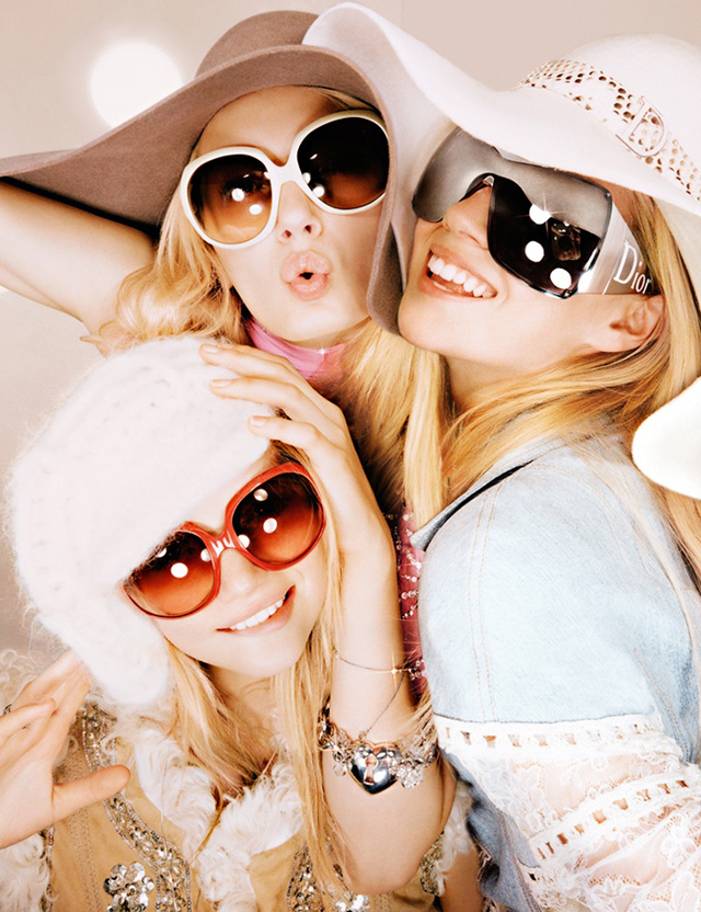 Неизвестные кадры рекламной кампании Dior весна/лето 2005 (фото 3)