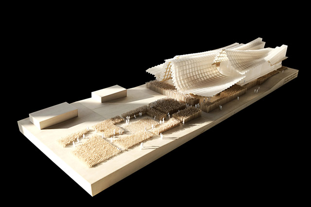 Плавучий китайский павильон к Milan World Expo 2015 (фото 1)