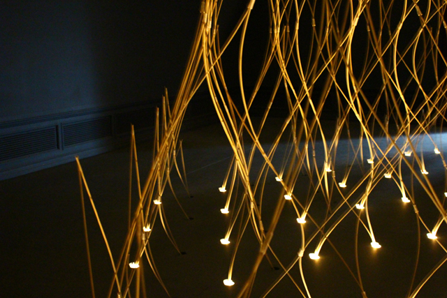 Бамбуковая паутина – предложение архитектора Кенго Кумы (Kengo Kuma & Associates) Обзор недели: выставка Sensing Spaces в Лондоне (фото 4)