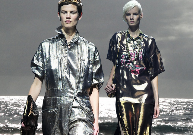 Lanvin Тенденция: жидкое золото (фото 2)