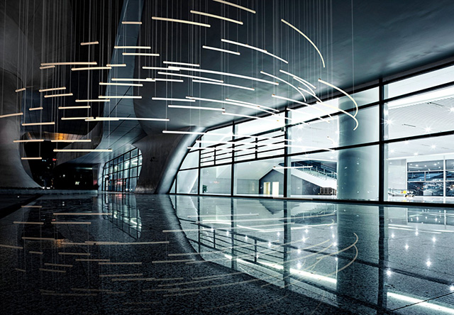 Light Speed Световые инсталляции от студии дизайна Heathfield & Co (фото 2)