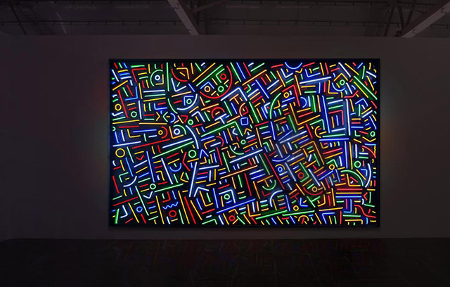 Световая инсталляция City Light в центре Шанхая (фото 5)