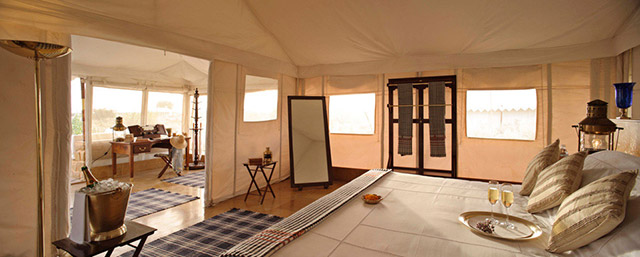 Палаточный лагерь в Индии от Suján (фото 6)