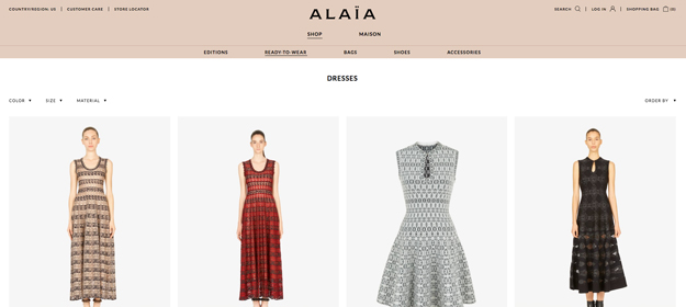 Maison Alaïa запустил онлайн-магазин при поддержке Yoox Net-a-Porter Group (фото 1)
